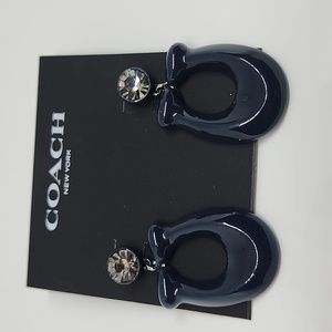 Spring/summer coach earrings